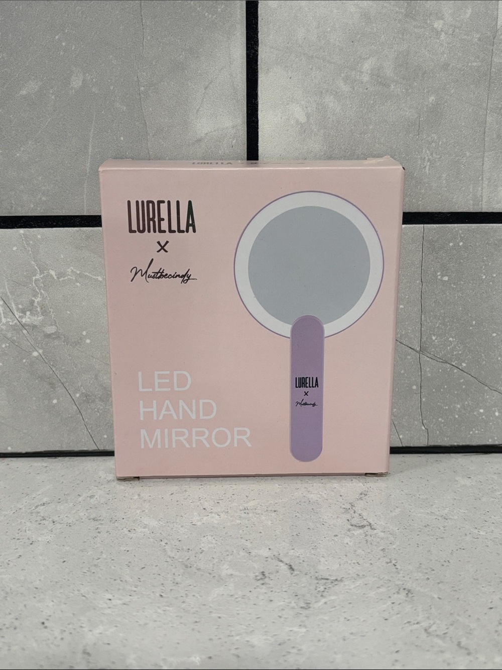 Lurella x Mustbecindy LED Hand Mirror